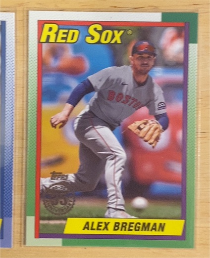 2025 Topps Series 2 #90B2-10 Alex Bregman — front