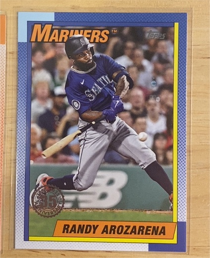2025 Topps Series 1 #T90-73 Randy Arozarena — front