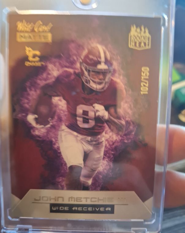2022 Wild Card Matte Rookie Heat #RH-14 John Metchie III — front