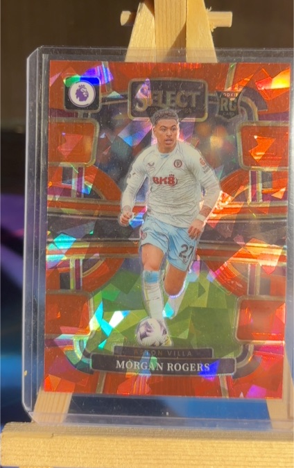 2023-24 Panini Select Premier League Terrace #14 Morgan Rogers — front