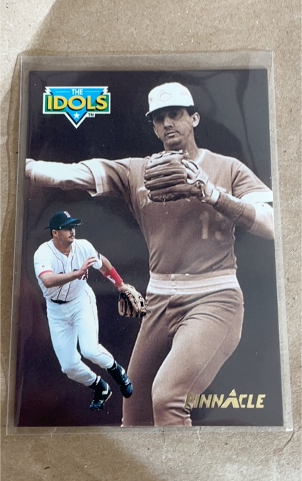 1993 Pinnacle #482 John Valentin / Dave Concepcion The Idols — front