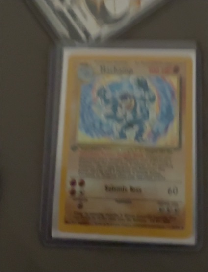 1999 Pokémon Base Set #8 Machamp — front