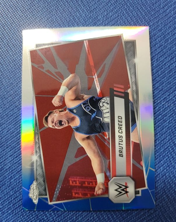 2025 Topps Chrome WWE #191 Brutus Creed — front
