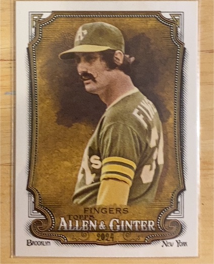 2024 Topps Allen & Ginter #327 Rollie Fingers — front