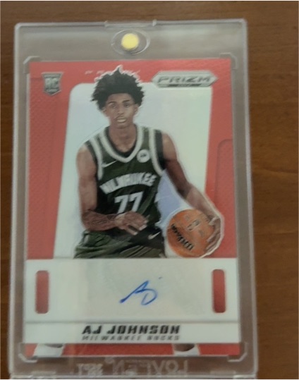 2024-25 Panini Prizm Deca #PDS-AJJ AJ Johnson — front