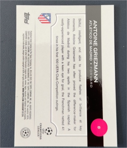 2005 Topps #8 Antoine Griezmann — front