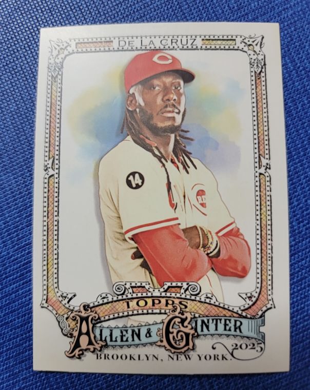 2025 Topps Allen & Ginter #133 Elly De La Cruz — front