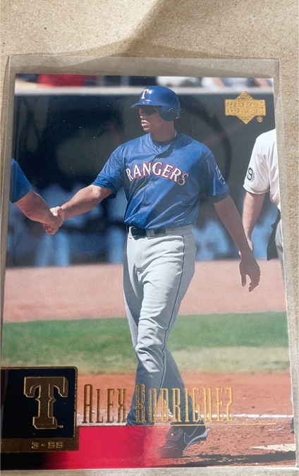 2001 Upper Deck #333 Alex Rodriguez — front