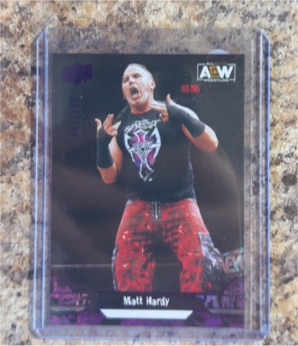 2023 Upper Deck AEW All Elite Wrestling #28 Matt Hardy — front