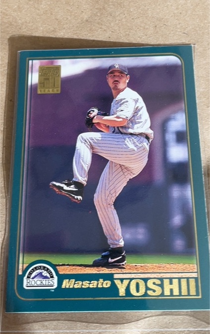 2001 Topps #431 Masato Yoshii — front