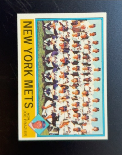 1976 Topps #531 New York Mets / Joe Frazier — front