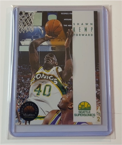 1993-94 SkyBox Premium #169 Shawn Kemp — front