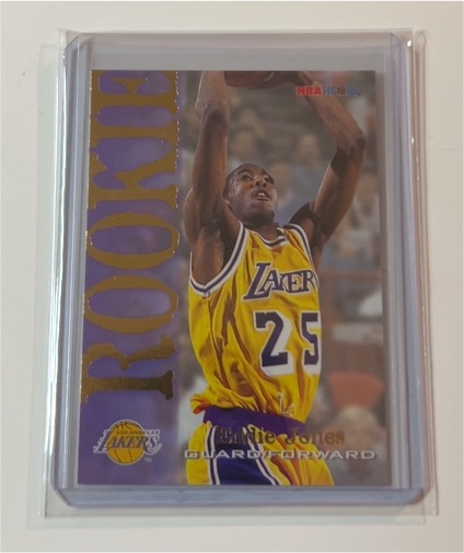 1994-95 NBA Hoops #339 Eddie Jones — front