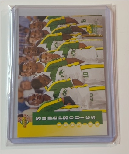 1993-94 Upper Deck #235 Seattle Supersonics — front