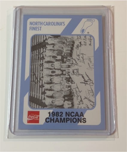 1989-90 Collegiate Collection/Coca-Cola North Carolina's Finest #200 — front