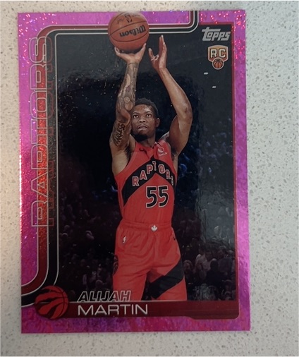 2025-26 Topps #240 Alijah Martin — front
