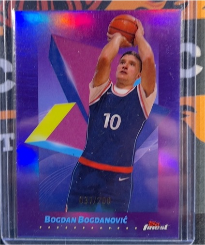 2024-25 Topps Finest #3 Bogdan Bogdanovic — front