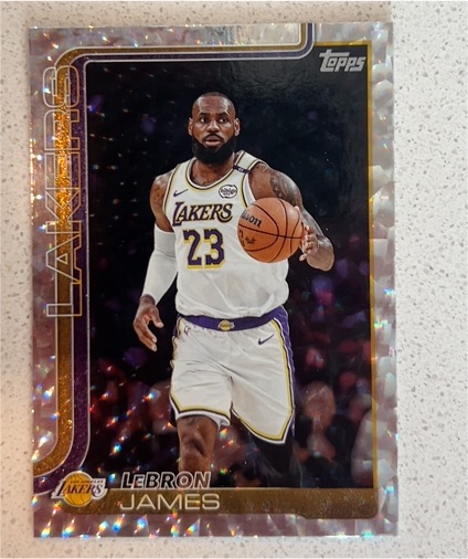 2025-26 Topps #150 LeBron James — front
