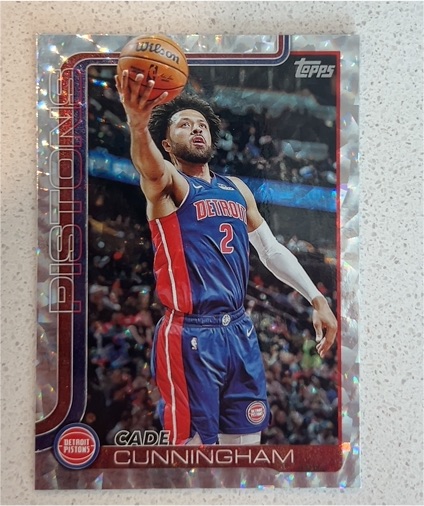 2025-26 Topps #40 Cade Cunningham — front