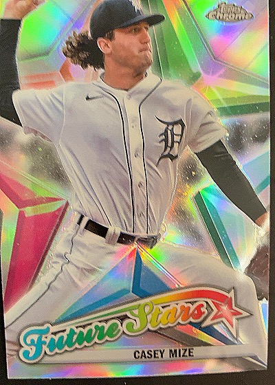 2022 Topps Chrome #FS-15 Casey Mize Future Stars — front