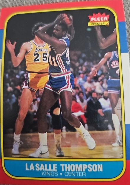 1986-87 Fleer #110 LaSalle Thompson — front