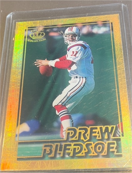 1995 Pacific Gems of the Crown #GC-19 Drew Bledsoe — front