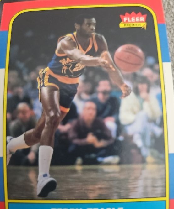 1986-87 Fleer #107 Terry Teagle — front
