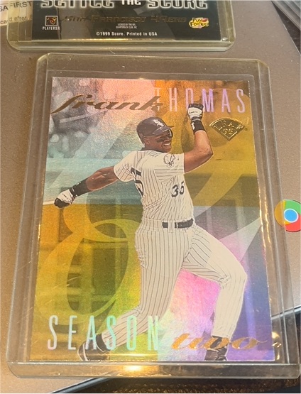1995 Leaf #2 Frank Thomas Season Two — front