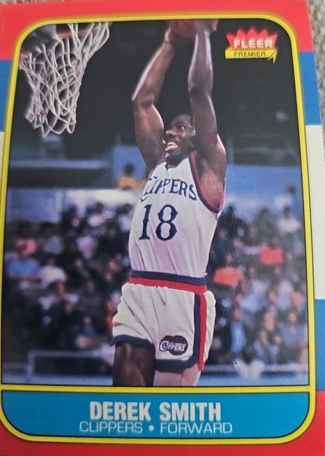 1986-87 Fleer #103 Derek Smith — front