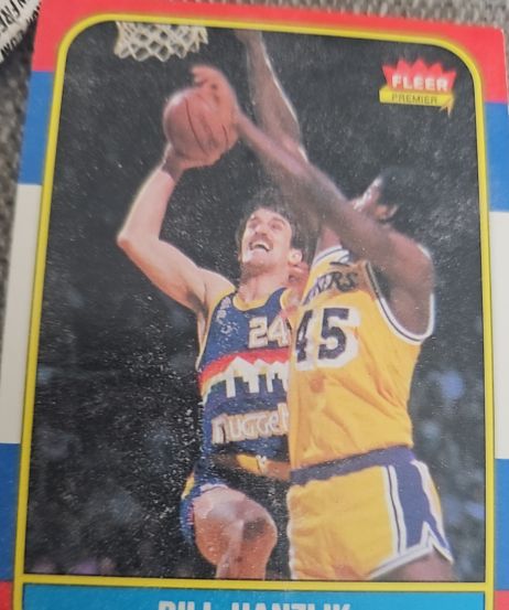 1986-87 Fleer #18 Bill Hanzlik — front