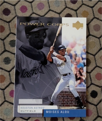 1999 Upper Deck Power Corps #20 Moises Alou — front