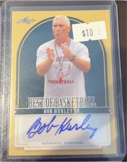 2012 Leaf Best of Basketball Bob Hurley Sr. — front