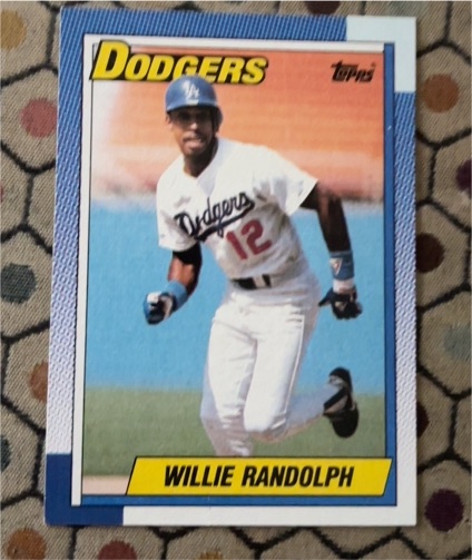1990 Topps #25 Willie Randolph — front
