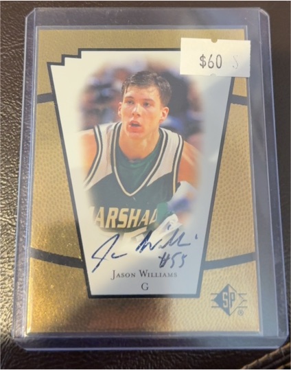 1998 Upper Deck SP Authentic #SP Jason Williams — front