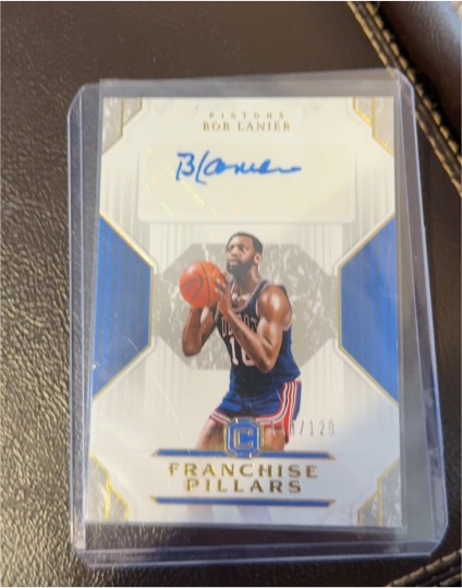 2018-19 Panini Cornerstones #FP-BLA Bob Lanier — front