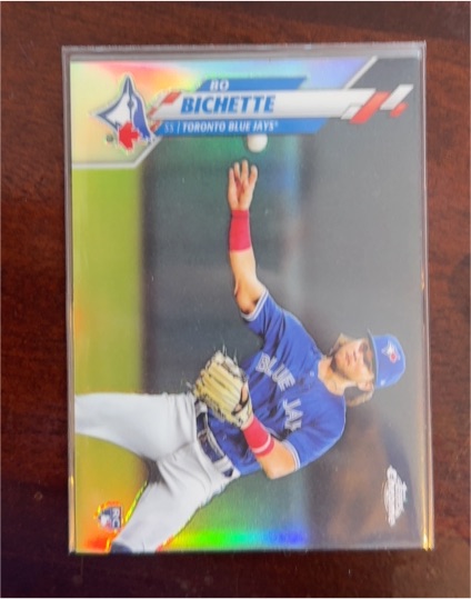 2020 Topps Complete Set Chrome #78 Bo Bichette — front