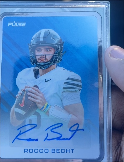 2024 Pulse Football #PF-RB Rocco Becht — front