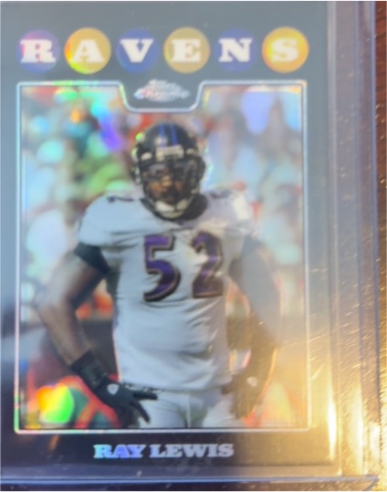 2008 Topps Chrome #TC116 Ray Lewis — front