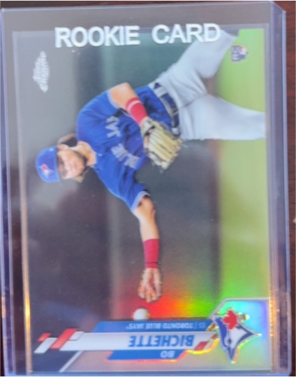 2020 Topps Chrome #22 Bo Bichette — front