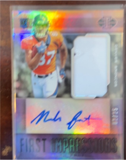 2019 Panini Illusions First Impressions #281 Noah Fant — front