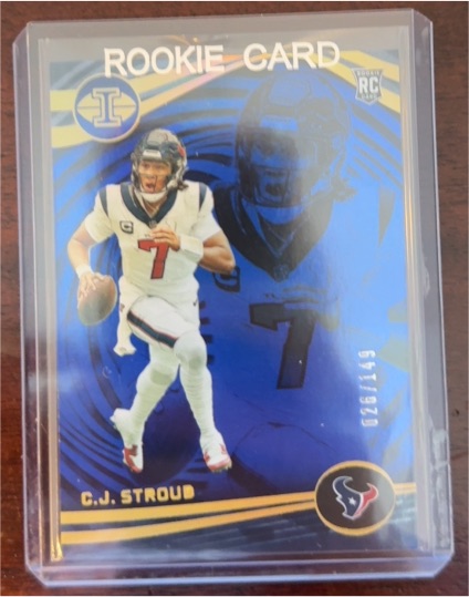 2023 Panini Illusions #43 C.J. Stroud Rookie Card — front