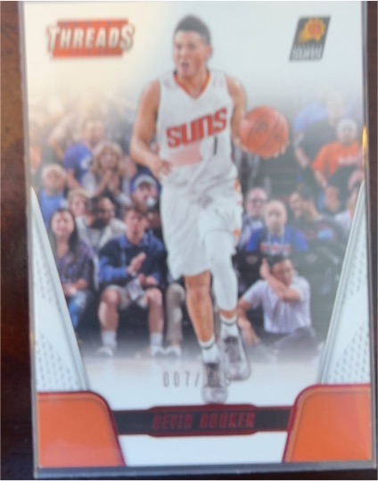 2016-17 Panini Threads #115 Devin Booker — front