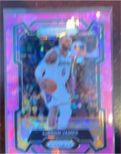 2023-24 Panini Prizm #6 LeBron James — front