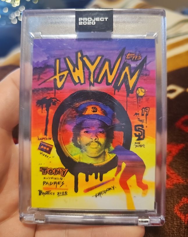 2020 Topps Project 2020 #135 Tony Gwynn by Gregory Siff — front