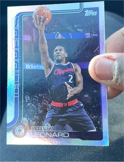 2025-26 Topps #142 Kawhi Leonard — front