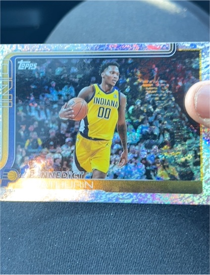 2025-26 Topps #48 Bennedict Mathurin — front