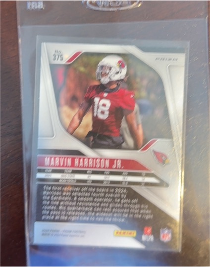 2024 Panini Prizm #375 Marvin Harrison Jr. — front