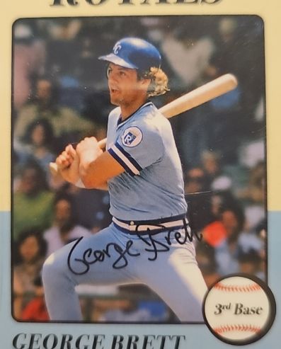 2020 Topps Project 2020 #112 George Brett 1975 Rookie RC Card By Oldmanalan — front
