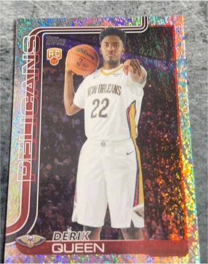 2025-26 Topps #213 Derik Queen — front