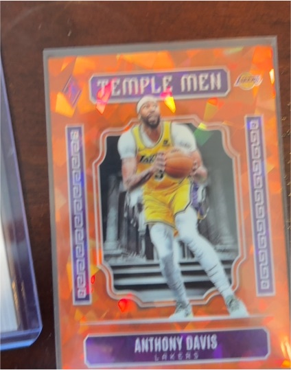 2023-24 Panini Phoenix #25 Anthony Davis Temple Men — front